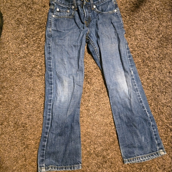 Levi's Other - LEVIS slim straight distressed jeans 514 8reg 24/22